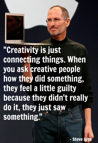 creativity connecting things