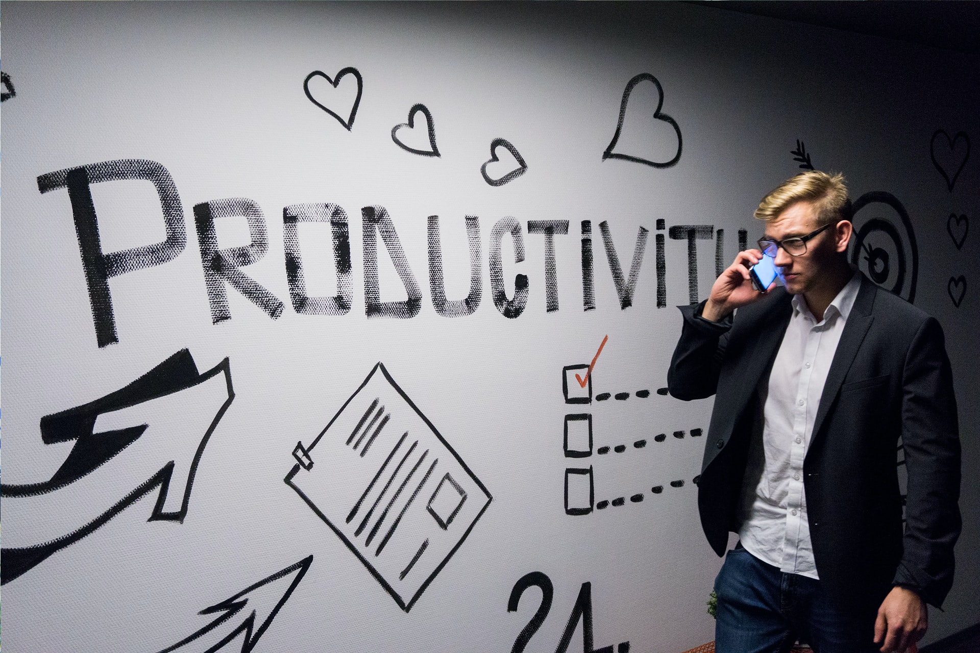 productivity, business people success