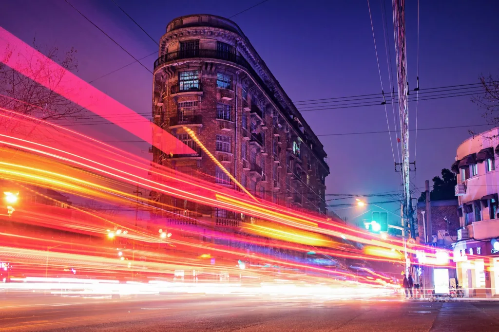 time lapse photography of brown concrete building